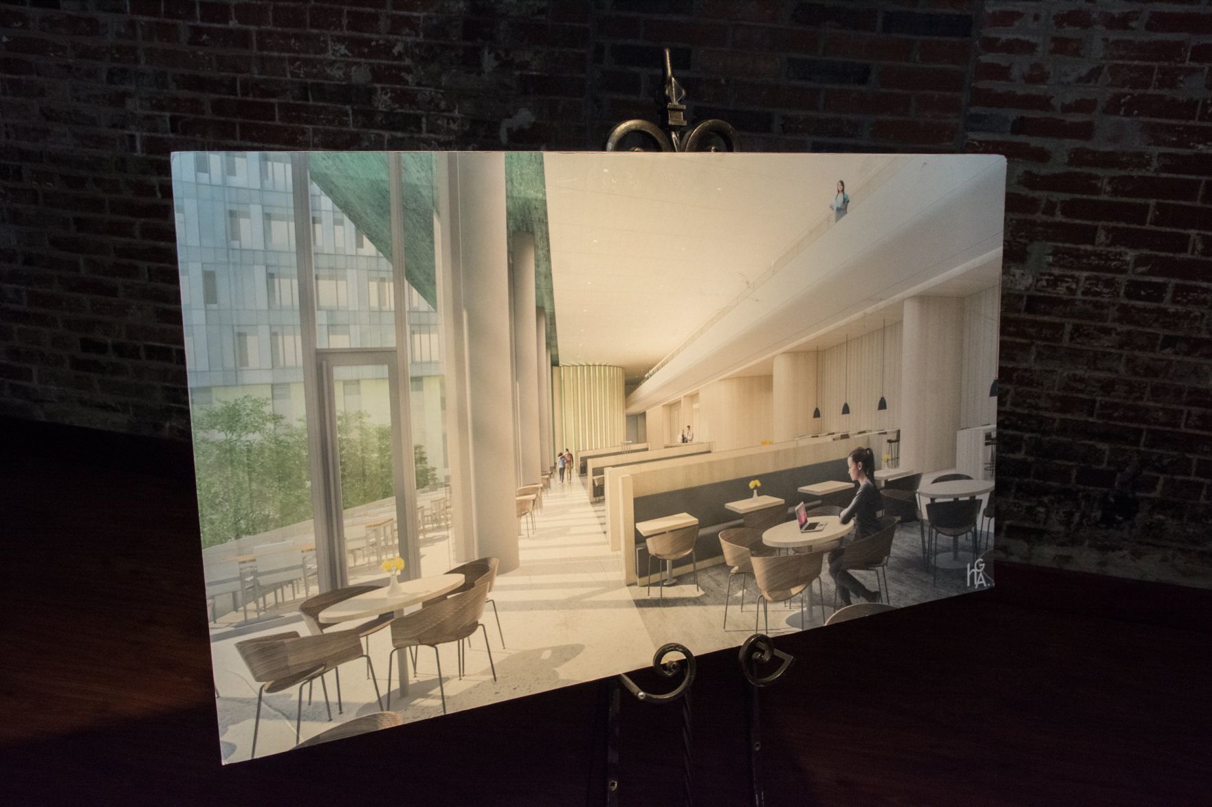 Renderings of new developments